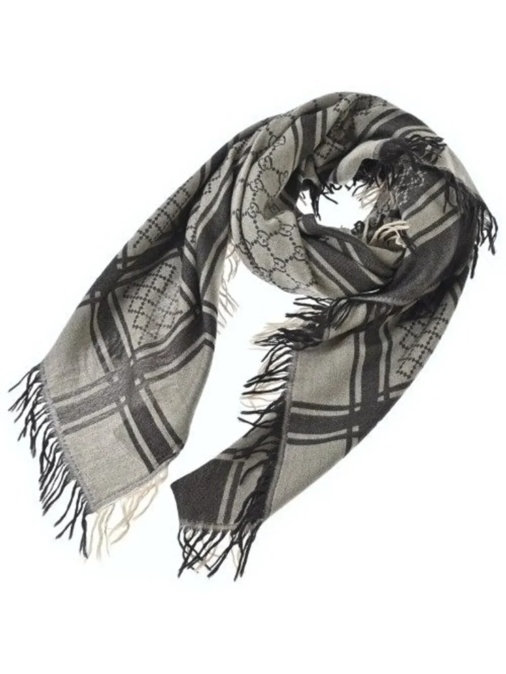 Gucci Shawl Scarf Brown